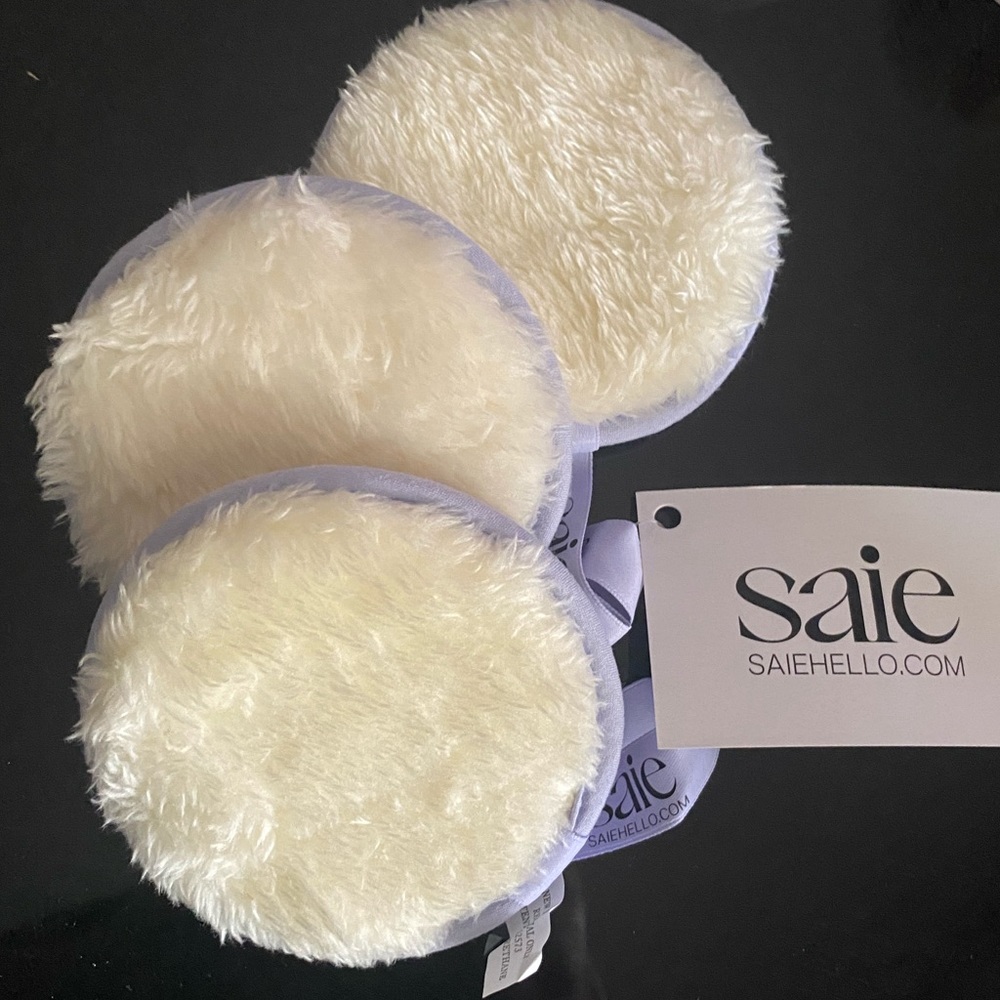 NEW SAIE reusable beauty rounds makeup removers